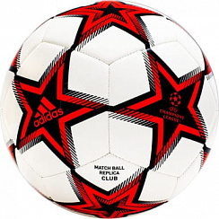 Мяч футбольный ADIDAS UCL CLUB PS Р.4 белый